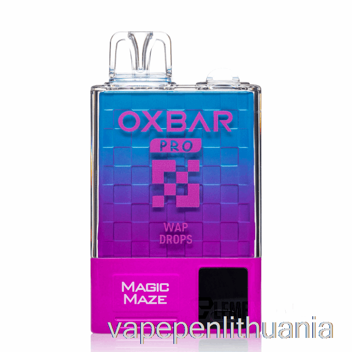 Oxbar Magic Maze Pro 10000 Vienkartinių Wap Lašų - Ankšties Sulčių Vape Skystis